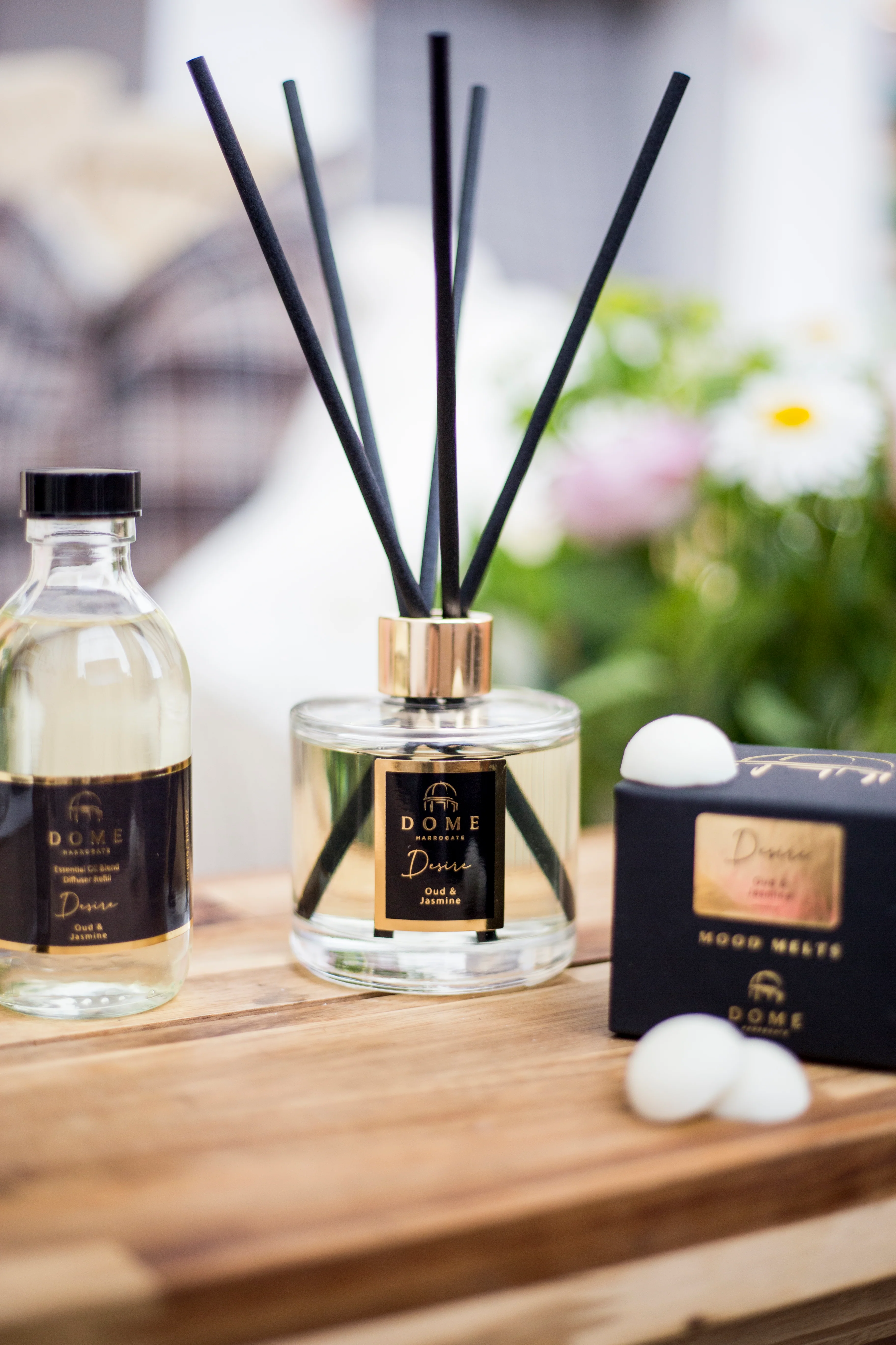 DESIRE Oud & Jasmine Reed Diffuser 200ml - Image 4